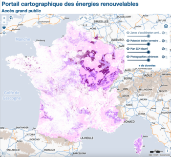 Portail cartographique EnR