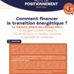 Couv Convaincre Comment financer la transition énergétique